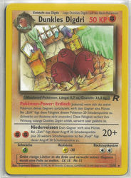 Team Rocket 23/82 Dunkles Digdri