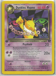 Team Rocket 26/82 Dunkles Hypno