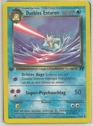 Team Rocket 37/82 Dunkles Entoron