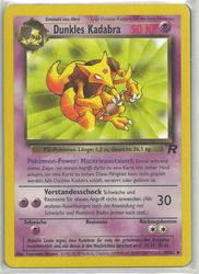 Team Rocket 39/82 Dunkles Kadabra