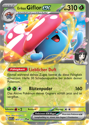 Erhabene Helden 003/217 Erikas Giflor ex
