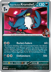 Erhabene Helden 127/217 Team Rockets Kramshef