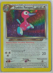 Neo Destiny 8/105 Dunkles Porygon2