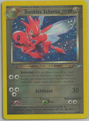 Neo Destiny 9/105 Dunkles Scherox