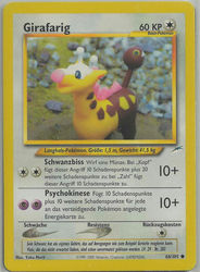 Neo Destiny 66/105 Girafarig
