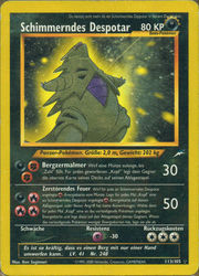 Neo Destiny 113/105 Schimmerndes Despotar