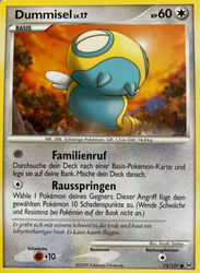 Platin 73/127 Dummisel