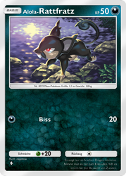 Hüter des Firmaments 106/155 Alola-Rattfratz