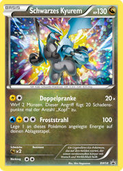 BW Black Star Promos BW58 Schwarzes Kyurem