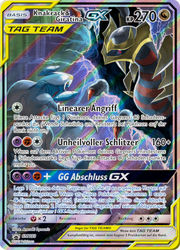 SM Black Star Promos SM193 Knakrack & Giratina TAG TEAM GX