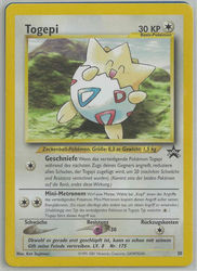 Wizard Black Star Promos 30 Togepi