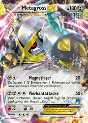 XY Black Star Promos XY34 Metagross EX