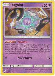 Echo des Donners 92/214 Icognito