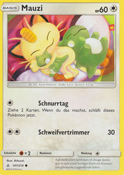 Kräfte im Einklang 147/214 Mauzi