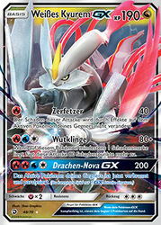 Majestät der Drachen 48/70 Weißes Kyurem GX