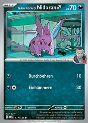Ewige Rivalen 117/182 Team Rockets Nidoran♂