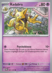 Maskerade im Zwielicht 081/167 Kadabra