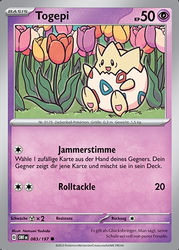 Obsidianflammen 083/197 Togepi
