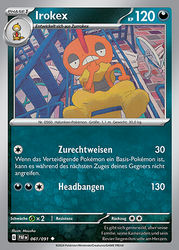 Paldeas Schicksale 061/091 Irokex