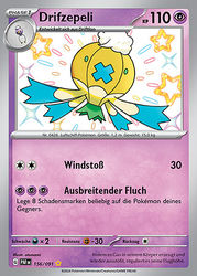 Paldeas Schicksale 156/091 Drifzepeli