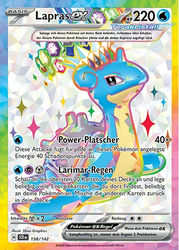 Stellarkrone 158/142 Lapras ex