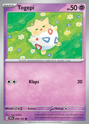 Stürmische Funken 070/191 Togepi