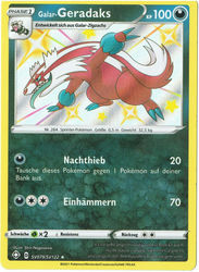 Glänzendes Schicksal SV079/SV122 Galar-Geradaks