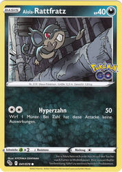 Pokémon GO 041/078 Alola-Rattfratz