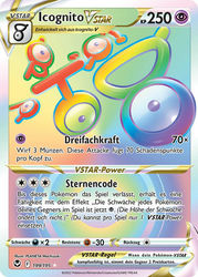 Silberne Sturmwinde 199/195 Icognito VSTAR