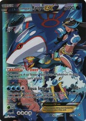 Double Crisis 6/34 Team Aqua's Kyogre EX