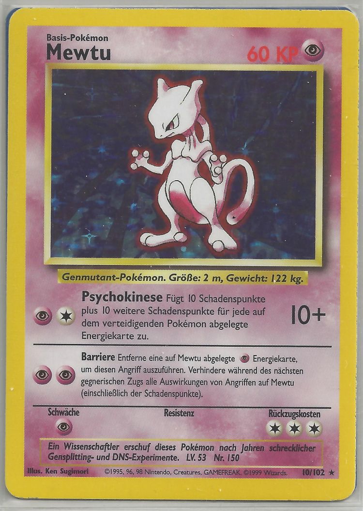 MEWTU – Base Set (Katalogbild)