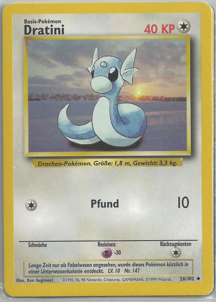 DRATINI – Base Set (Katalogbild)