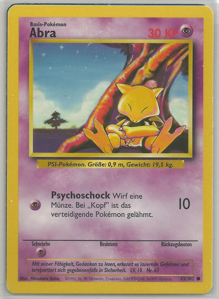 ABRA – Base Set (Katalogbild)