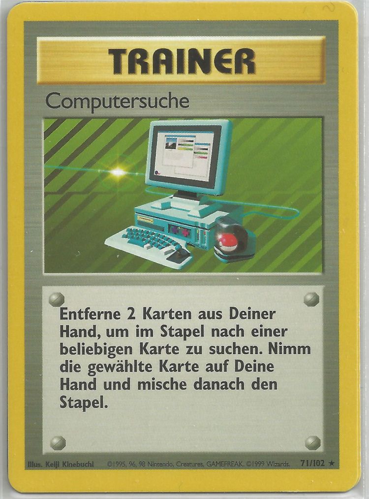 COMPUTERSUCHE – Base Set (Katalogbild)