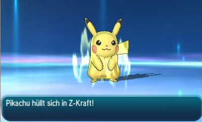 Pikachu Z-Attacke Pikachu Z-Attacke