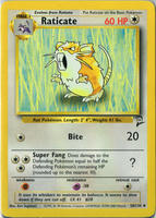 Base Set 2 58/130 Raticate