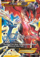XY Black Star Promos XY150a Yveltal EX
