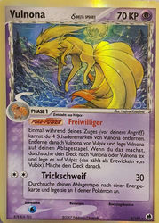 EX Dragon Frontiers 8/101 Vulnona δ