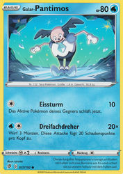 Clash der Rebellen 037/192 Galar-Pantimos