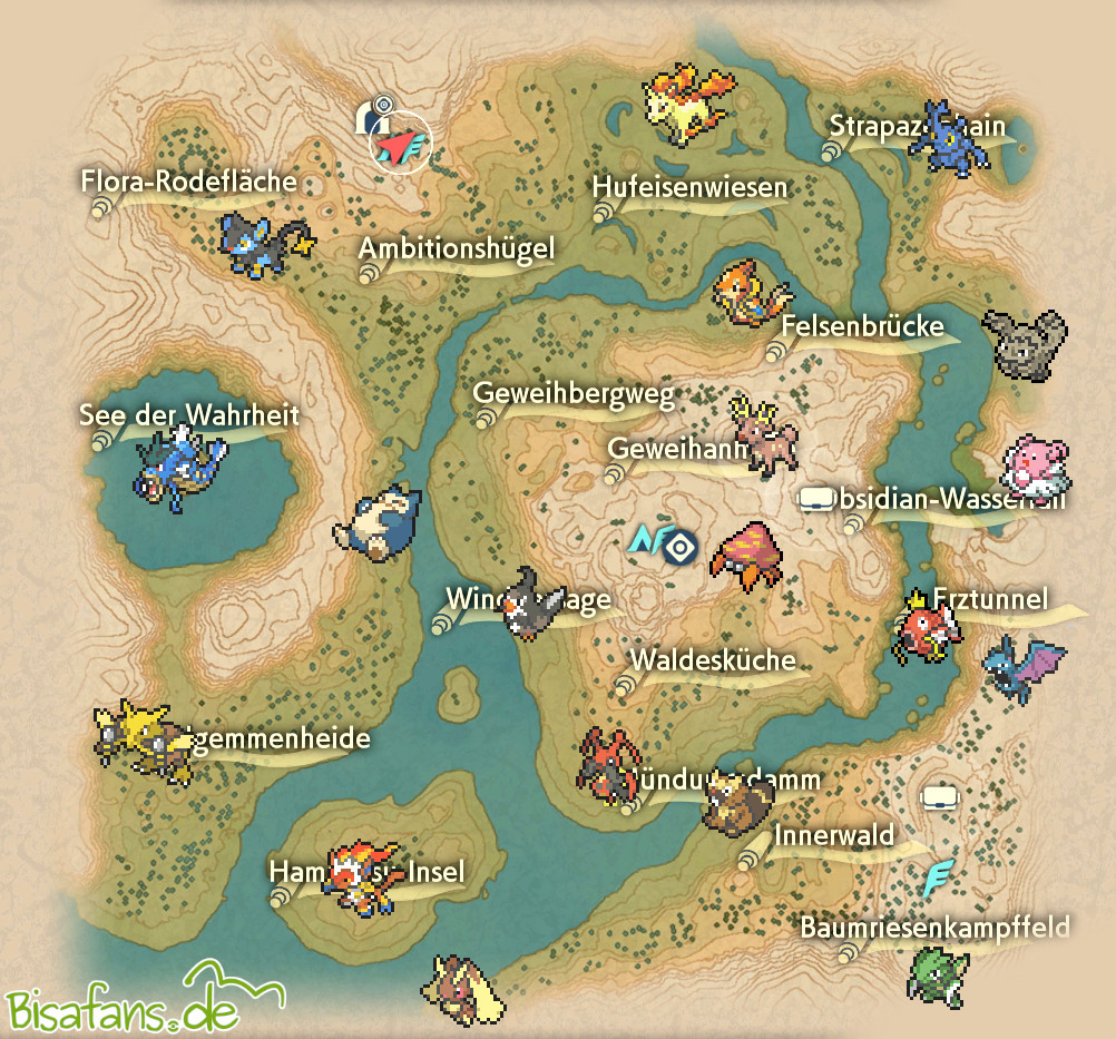 Elite-Pokémon in: Obsidian-Grasland