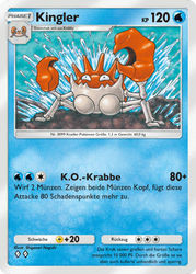 Unschlagbare Gene 069/226 Kingler