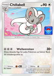 Pokémon-Sammelkartenspiel-Pocket 031/P-A Chillabell