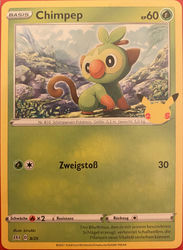 Schwert & Schild - McDonald's-Spezialserie 2021 8/25 Chimpep