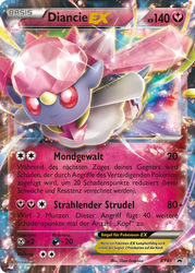 XY Black Star Promos XY43 Diancie EX