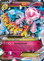 XY Black Star Promos XY44 M Diancie EX