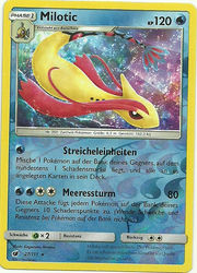 Aufziehen der Sturmröte 27/111 Milotic