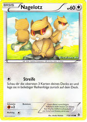 Überschrittene Schwellen 118/149 Nagelotz