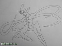 Zeichenkurs Deoxys (Angriffsform) - Schritt 11