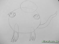 Zeichenkurs Rattikarl - Schritt 4