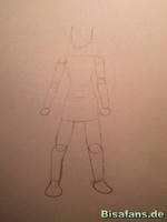 Zeichenkurs Team Magma Mitglied - Schritt 2